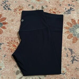 navy blue lululemon leggings